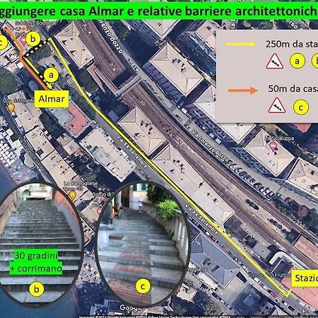 Almar Esclusivo E Centrale Camogli Luaran gambar